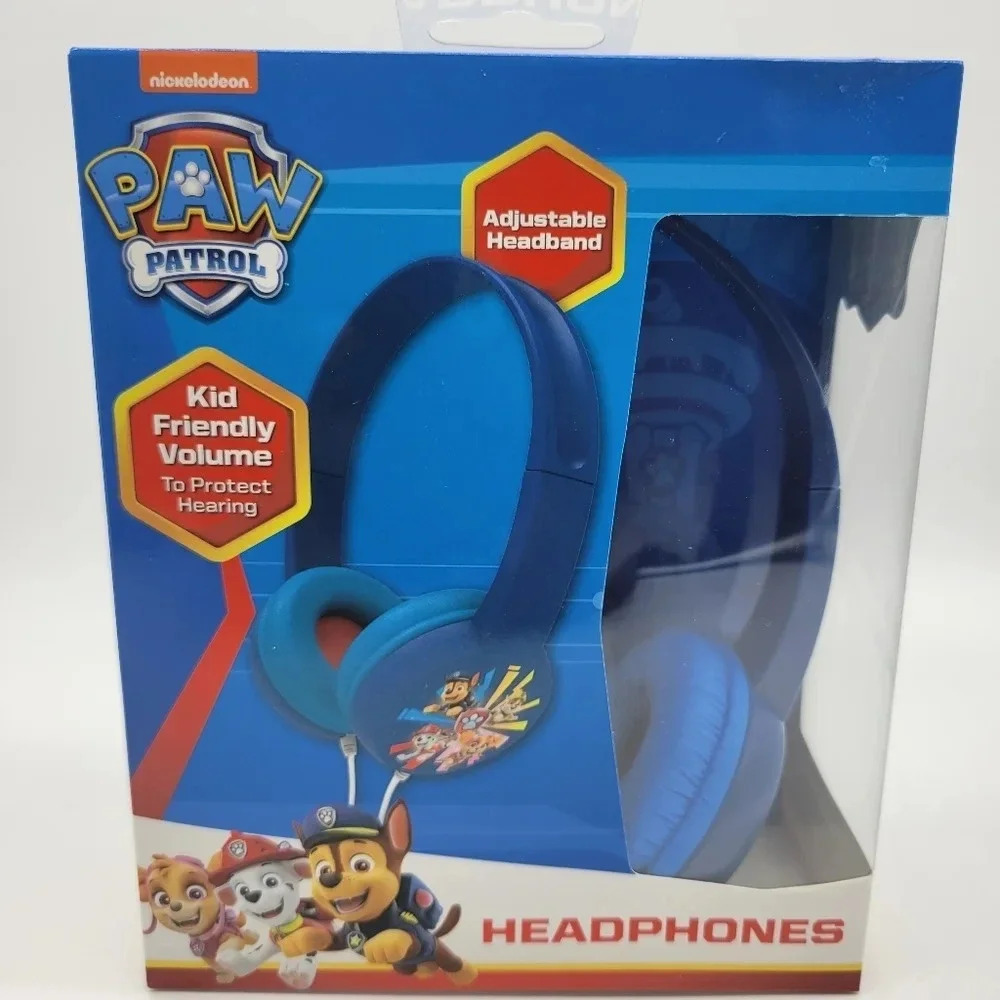 Nickelodeon Kids Paw Patrol Marshall Headphones w/ Built in Safe Technology
